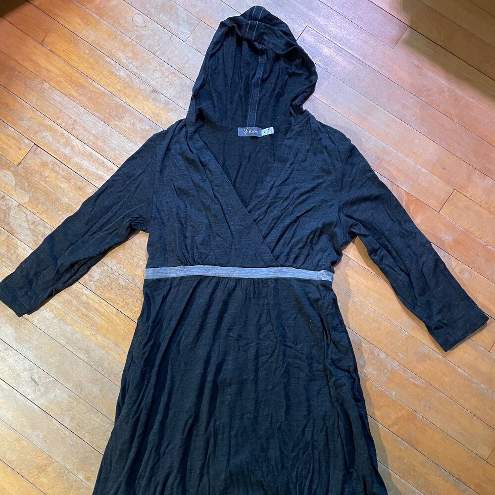 Ibex Merino Hooded Dress~Large